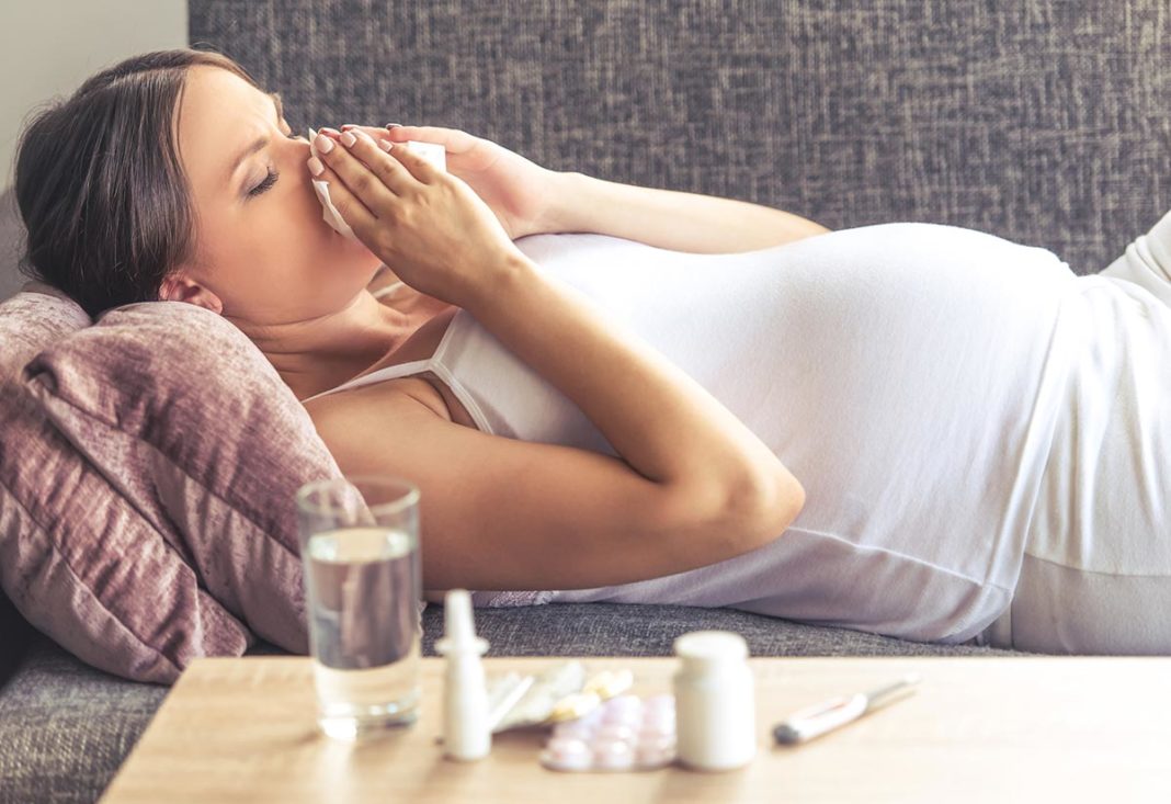 Prehlad med nosečnostjo