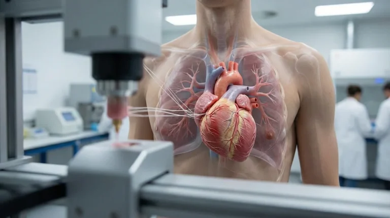 3D biotisk srca Znanost med laboratorijem in prihodnostjo presaditev